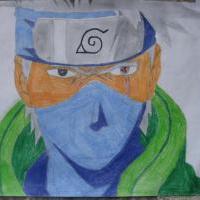 kakashi sharingan fanart